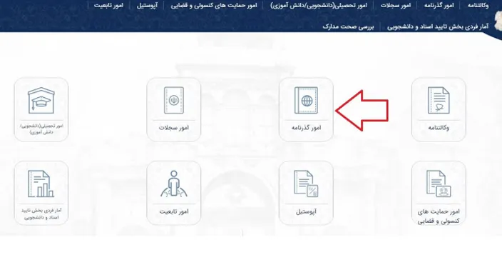 امور-گذرنامه-در-سامانه-میخک
